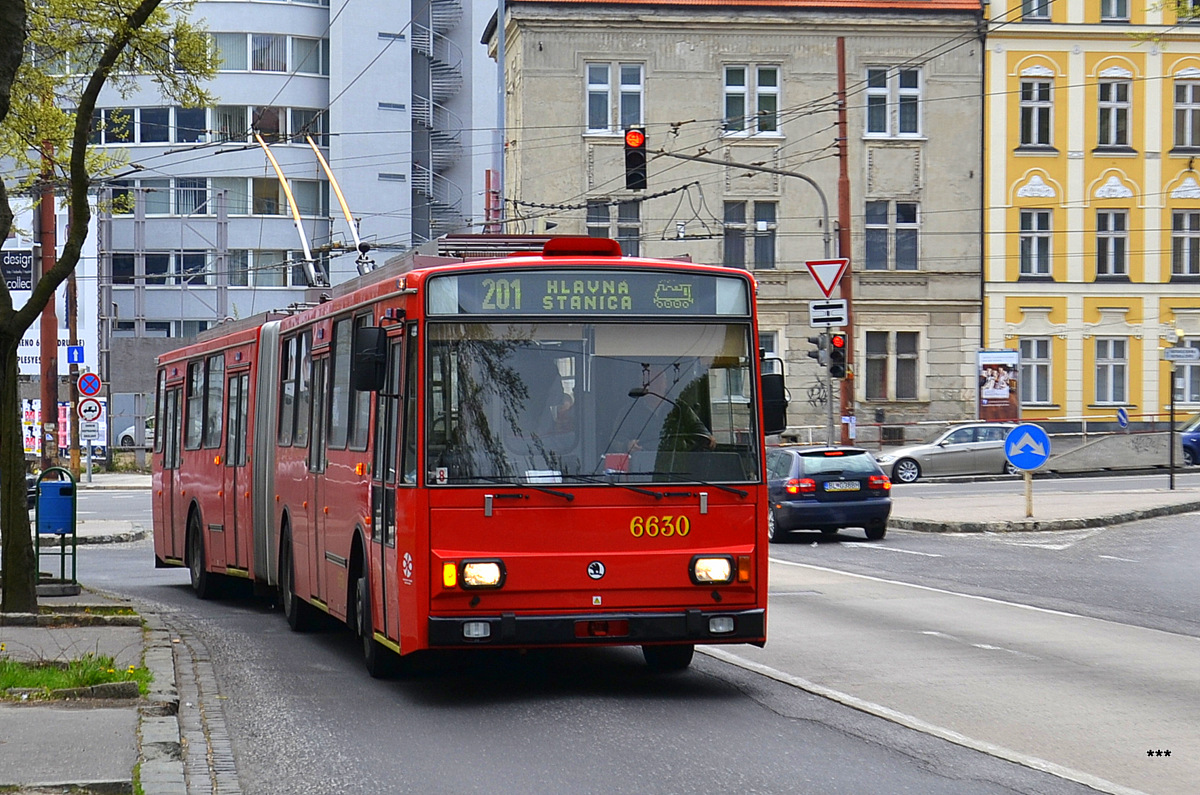 Братислава, Škoda 15Tr13/6M № 6630
