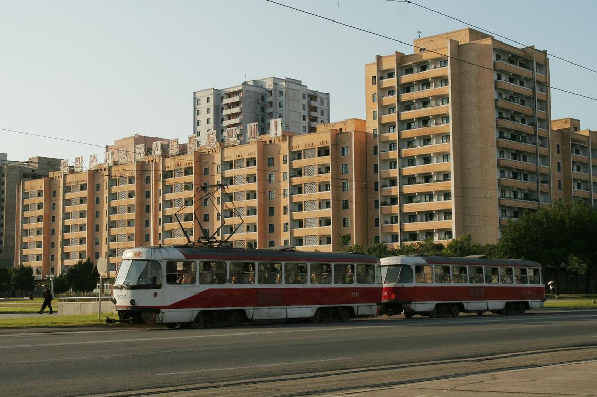 Пхеньян, Tatra T4D № 2030; Пхеньян, Tatra T4D № 230