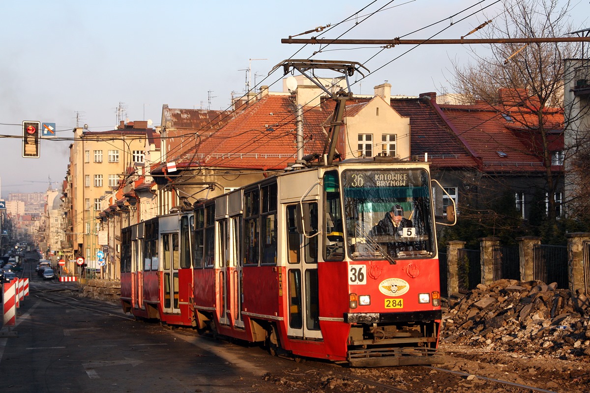 Силезские трамваи, Konstal 105Na № 284