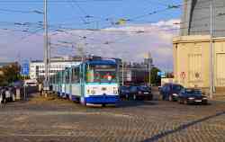 Рига, Tatra T3MR (T6B5-R) № 35054 Рига, Tatra T3MR (T6B5-R) № 35054