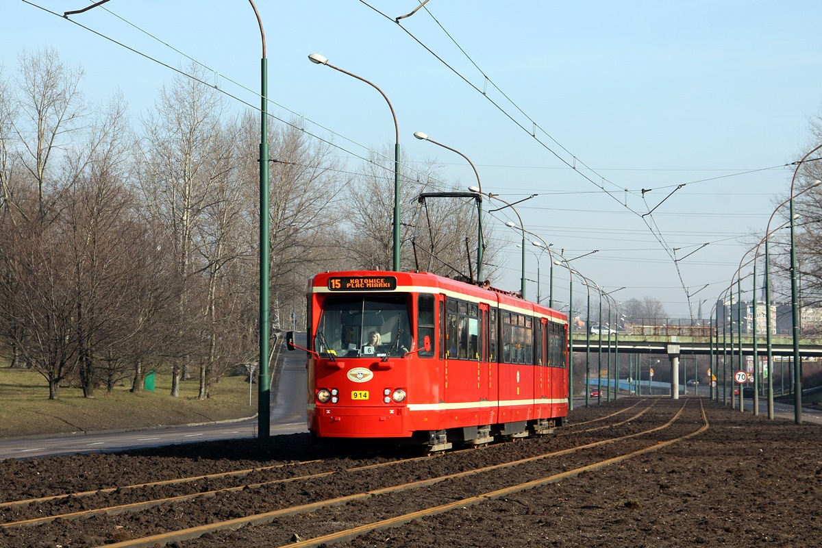 Силезские трамваи, Duewag Ptb № 914