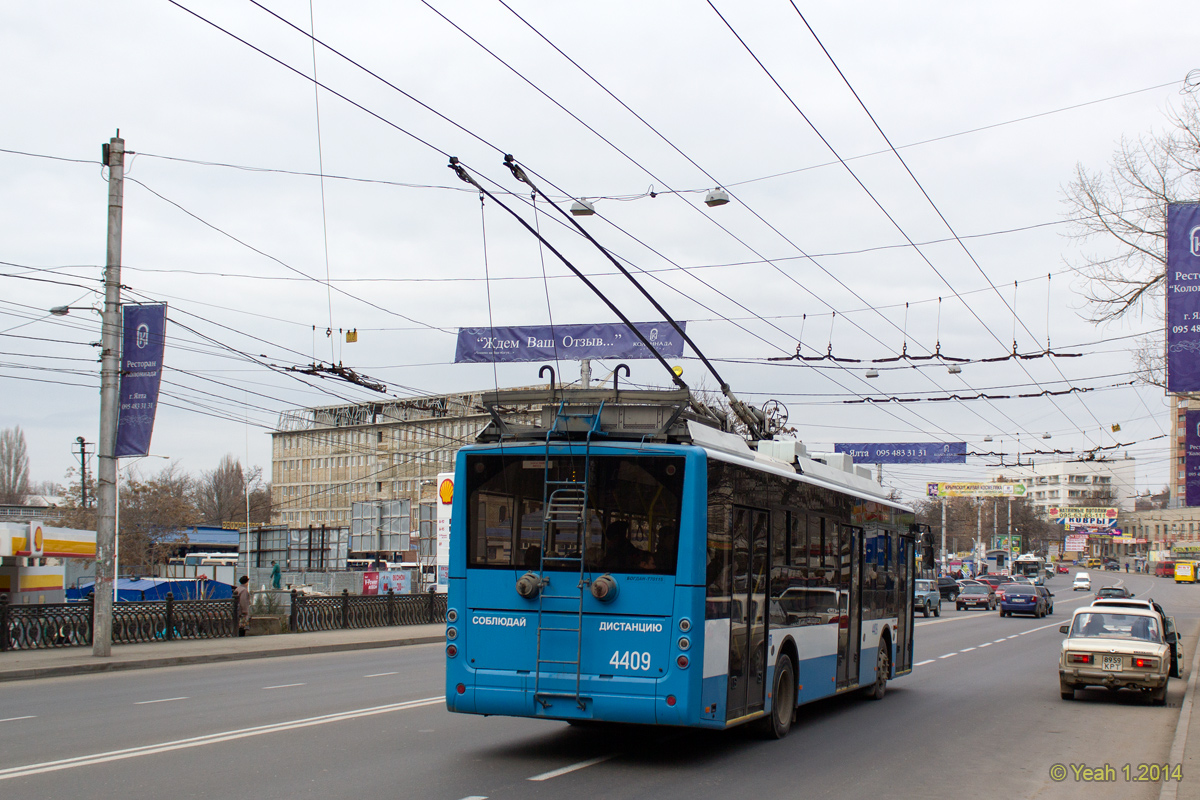 Крымский троллейбус, Богдан Т70115 № 4409