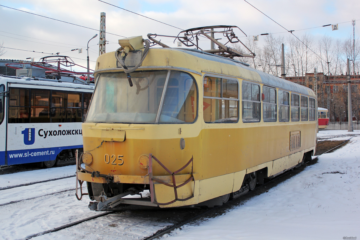 Екатеринбург, Tatra T3SU (двухдверная) № 025