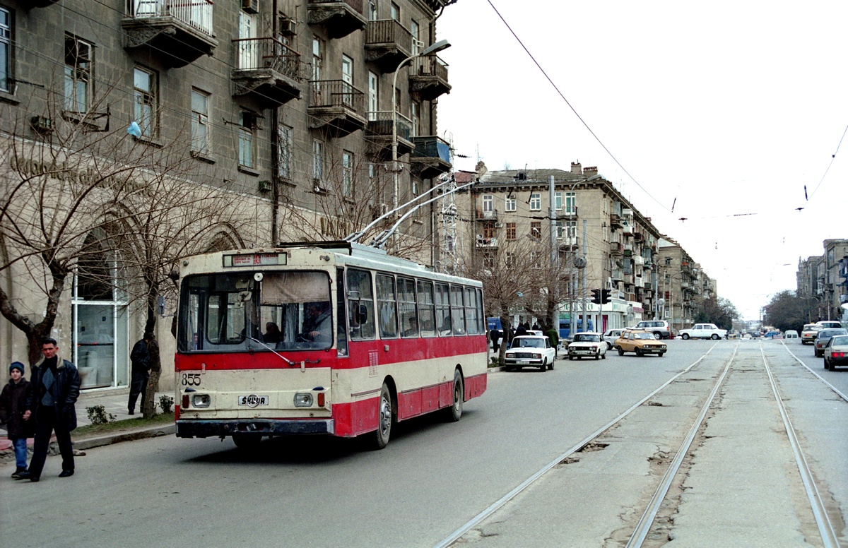 Баку, Škoda 14Tr11/6 № 855