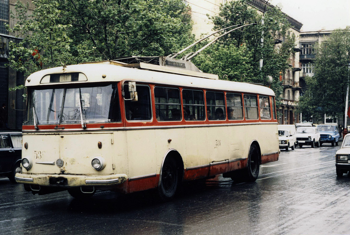 Баку, Škoda 9Tr № 536; Баку — Старые фотографии (троллейбус)