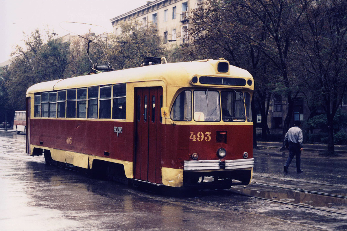 Баку, РВЗ-6М2 № 493; Баку — Старые фотографии (трамвай)