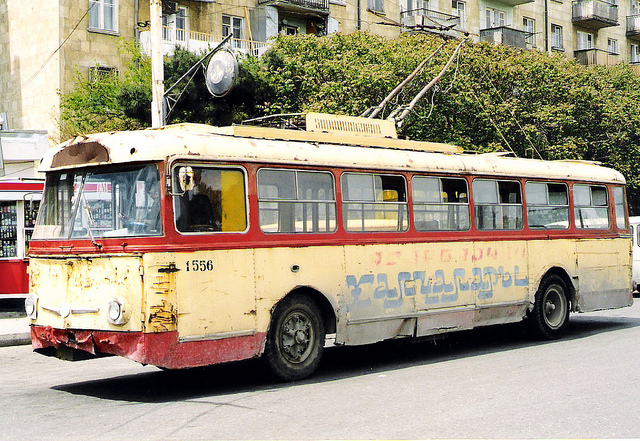Баку, Škoda 9TrH29 № 556; Баку — Старые фотографии (троллейбус)