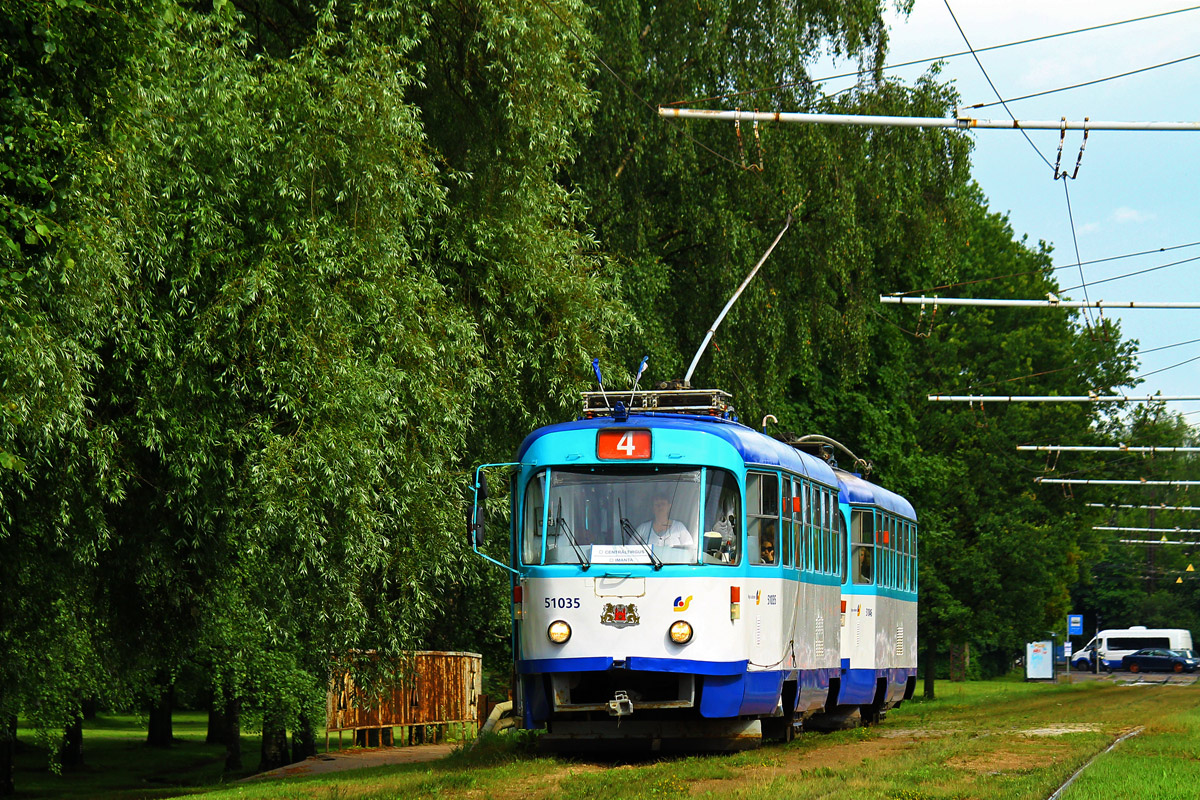 Рига, Tatra T3A № 51035; Рига, Tatra T3A № 51046