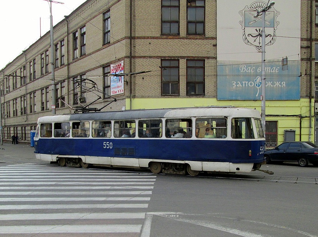Запорожье, Tatra T3SU № 550