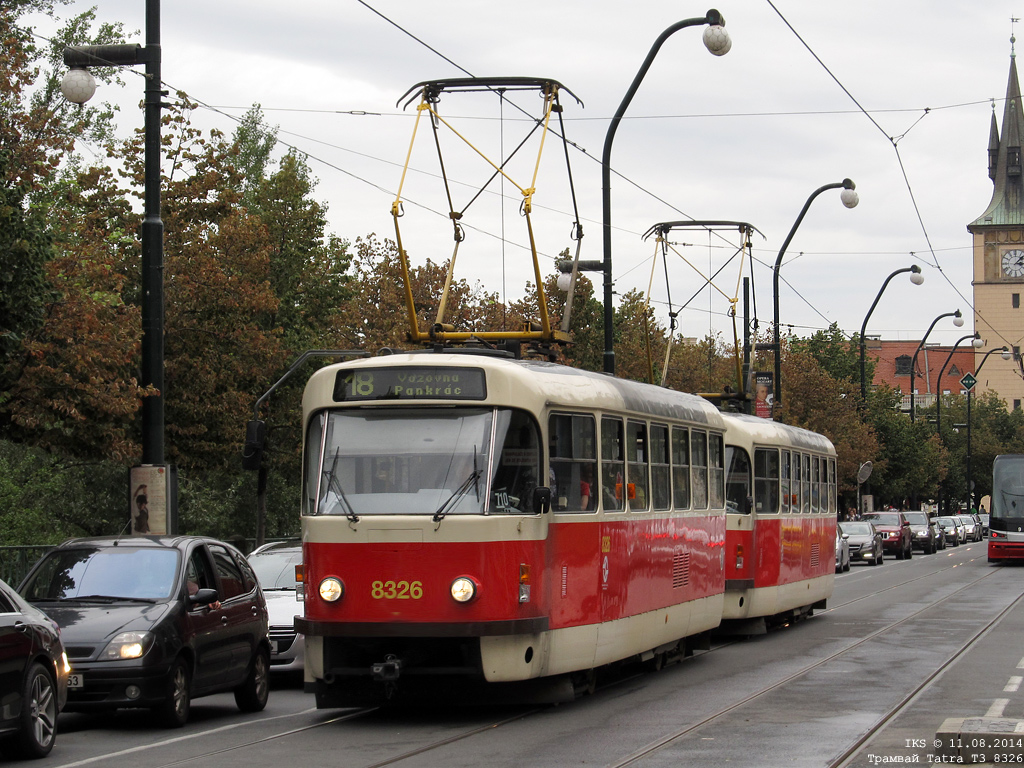 Прага, Tatra T3R.P № 8326