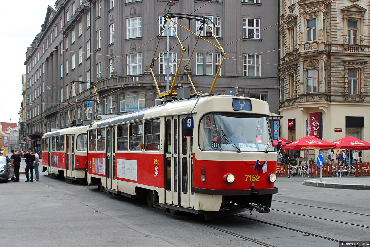 Прага, Tatra T3SUCS № 7152