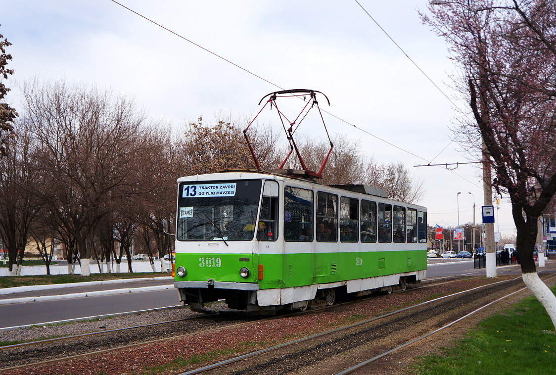 Ташкент, Tatra T6B5SU № 3019