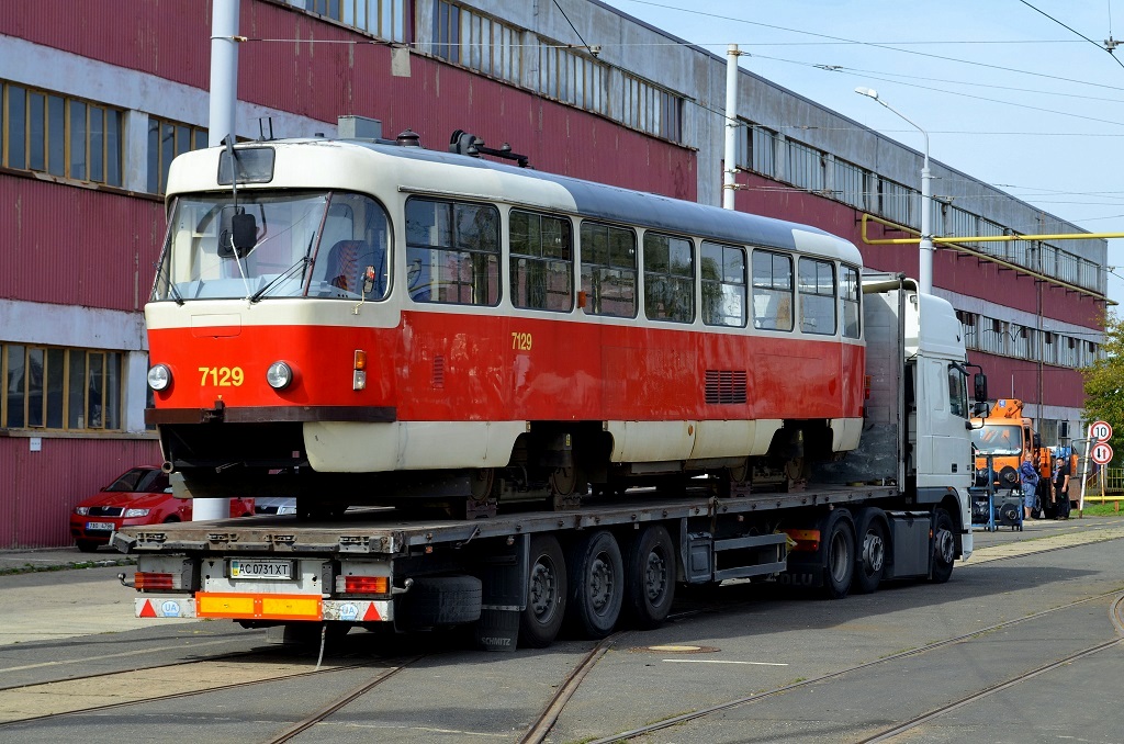 Прага, Tatra T3SUCS № 7129