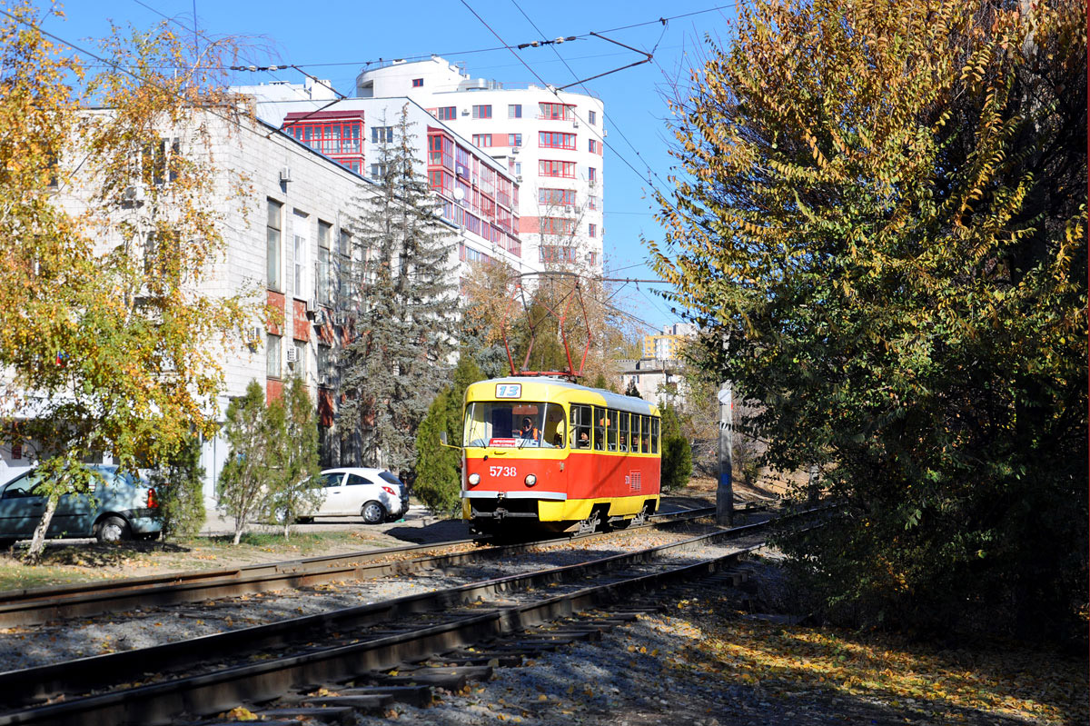Волгоград, Tatra T3SU № 5738