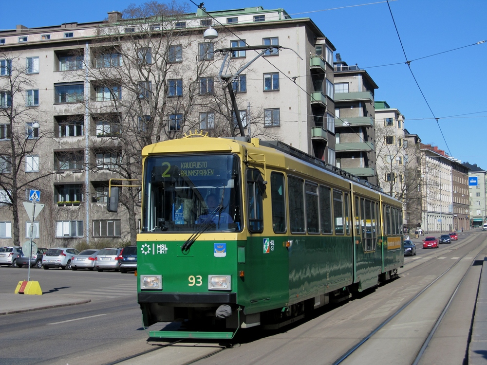 Хельсинки, Valmet MLNRV2 № 93
