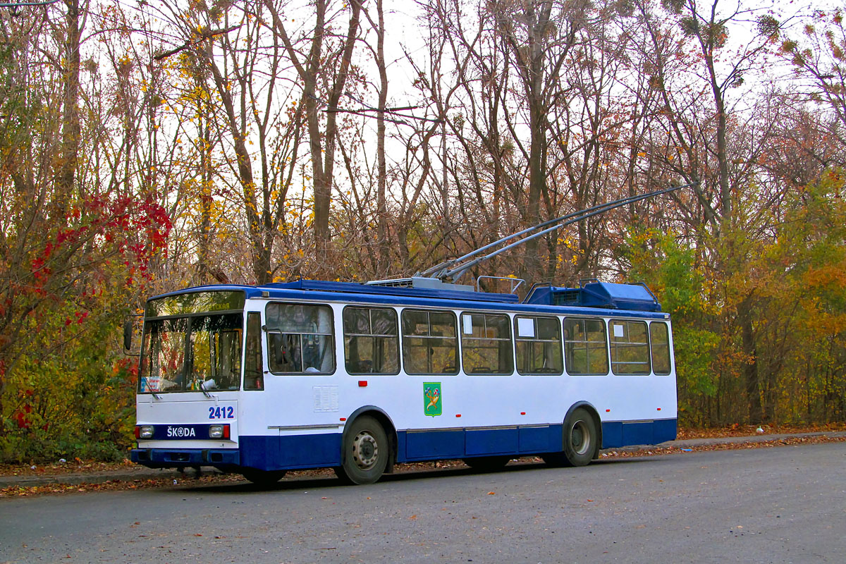 Харьков, Škoda 14Tr18/6M № 2412