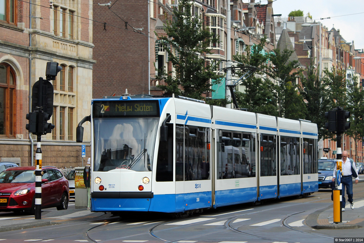 Амстердам, Siemens Combino № 2036