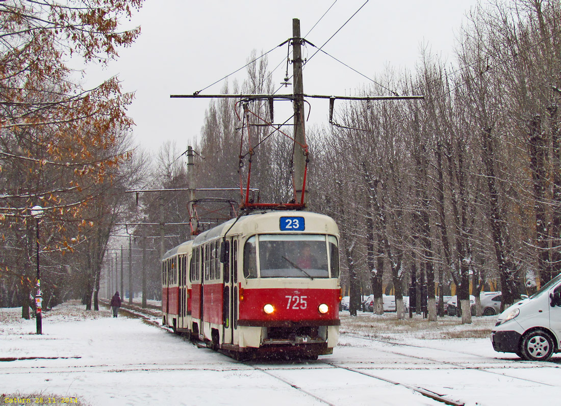 Харьков, Tatra T3SU № 725