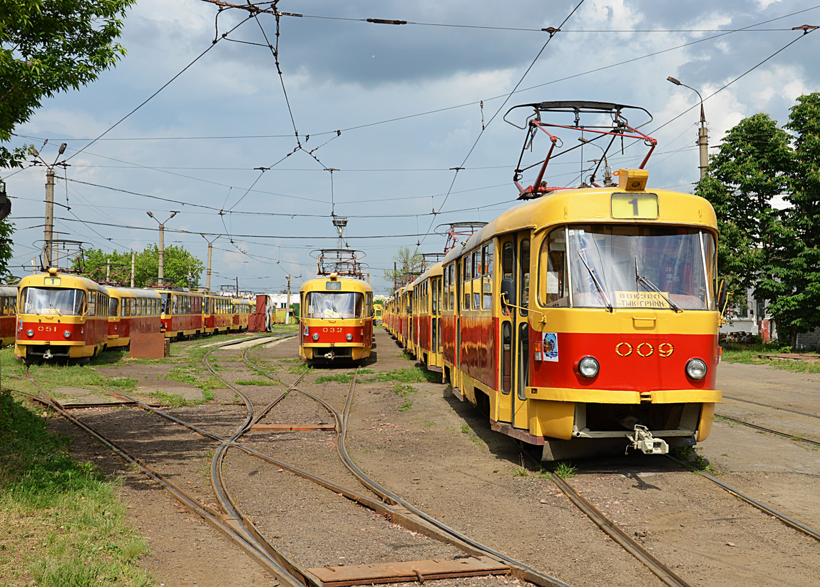 Орёл, Tatra T3SU № 009; Орёл — Трамвайное депо им. Ю. Витаса
