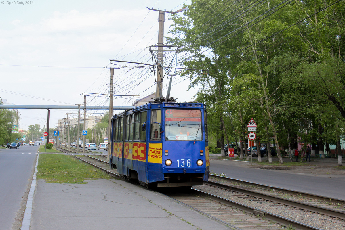Бийск, 71-605 (КТМ-5М3) № 136