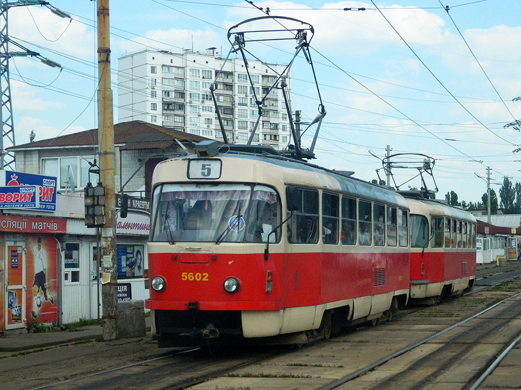 Киев, Tatra T3SU № 5602