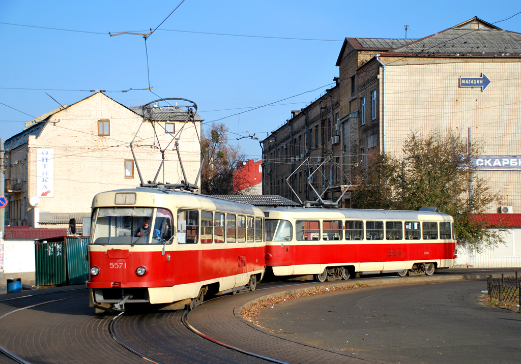 Киев, Tatra T3SU № 5571