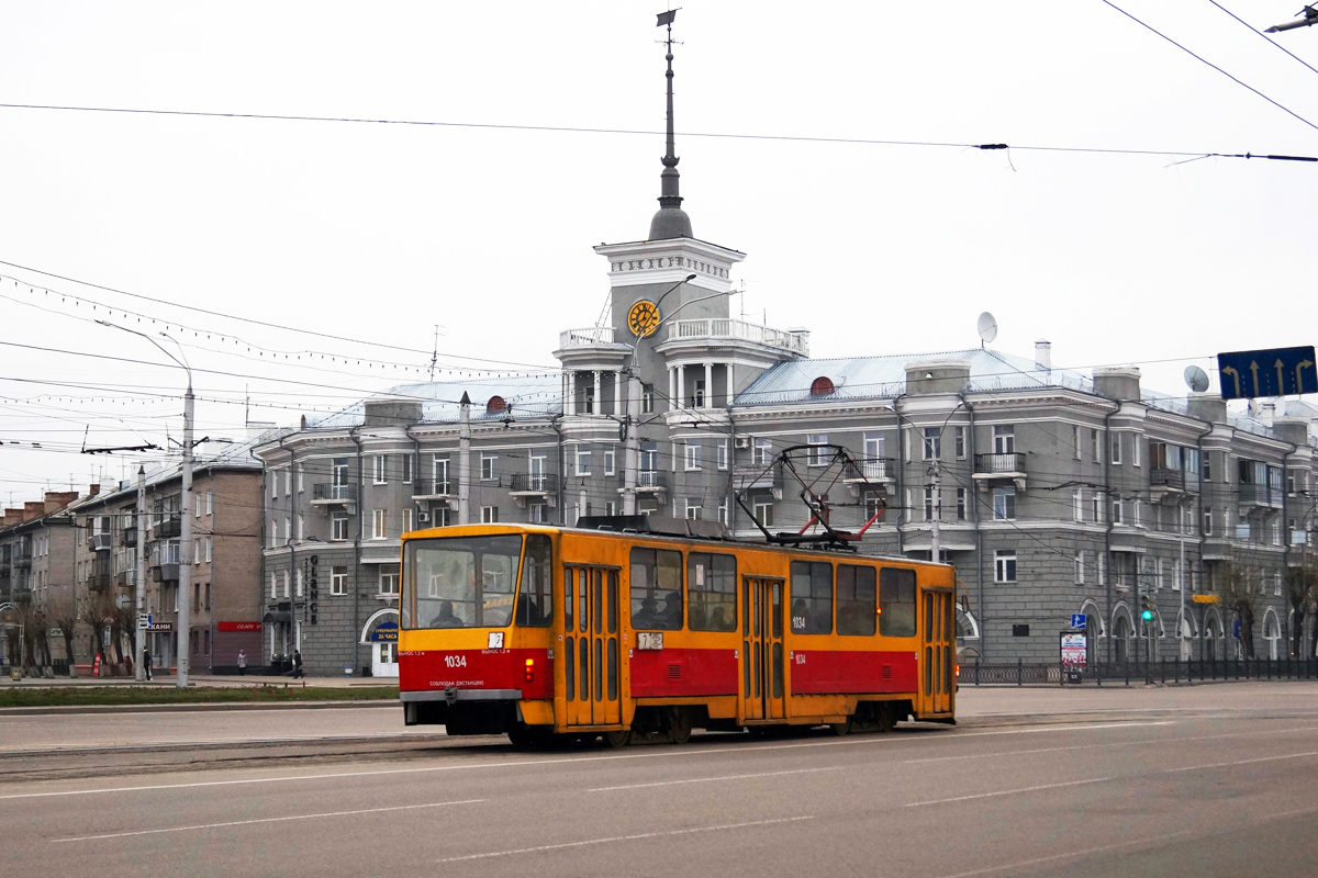 Барнаул, Tatra T6B5SU № 1034