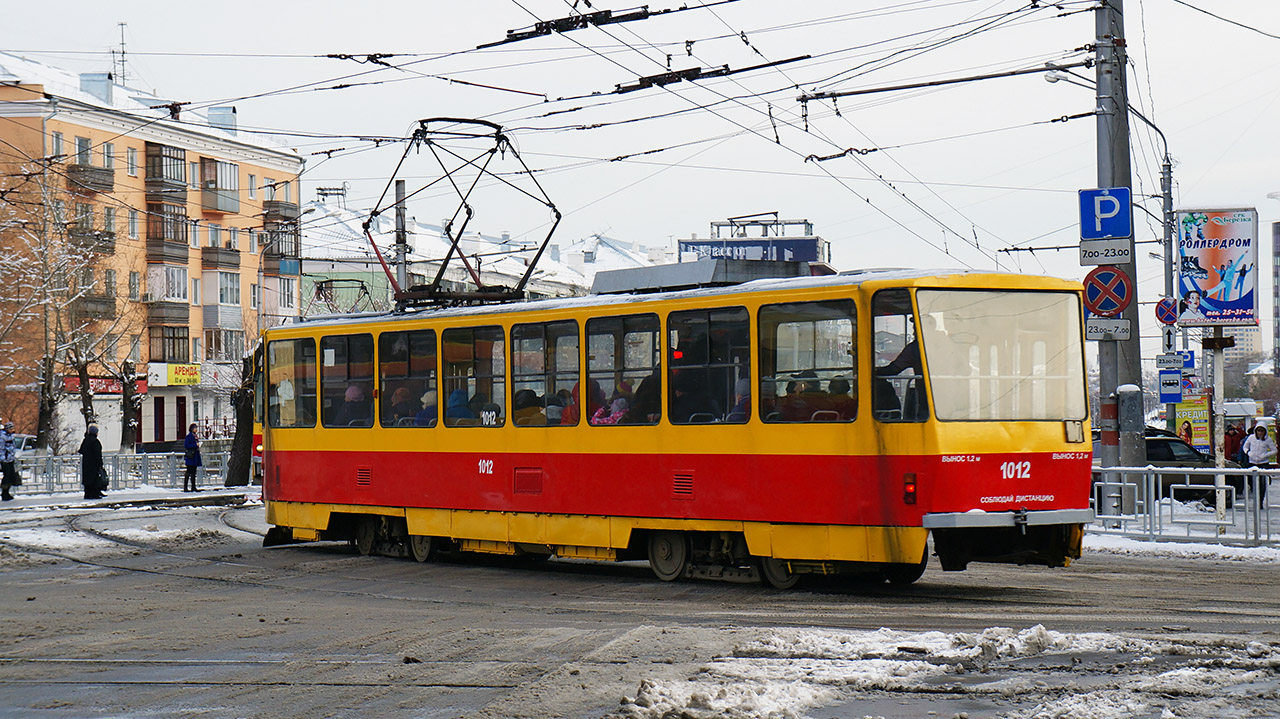 Барнаул, Tatra T6B5SU № 1012