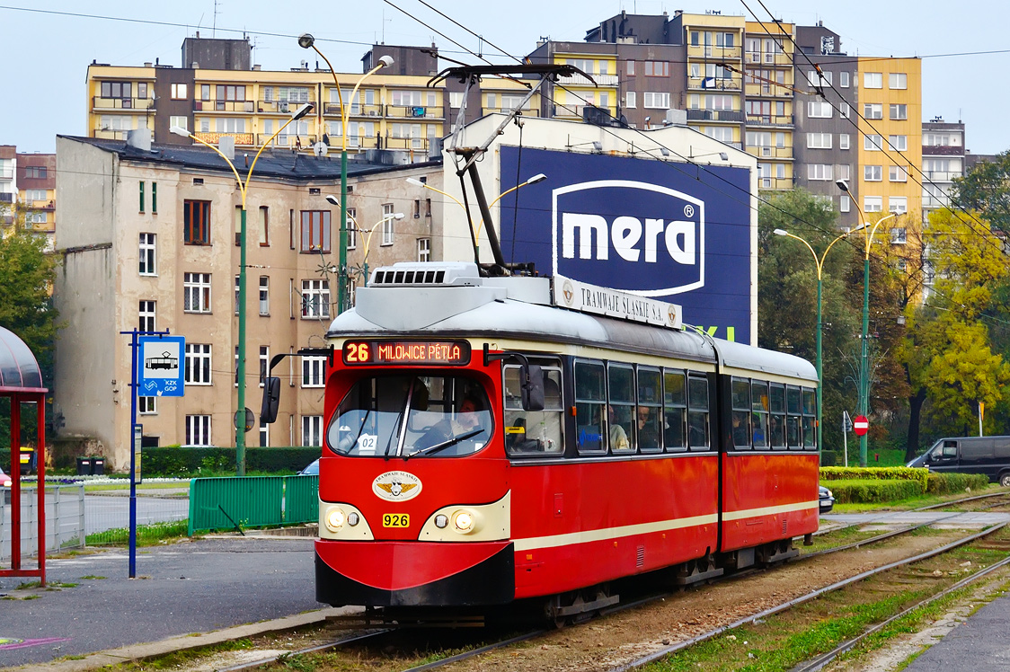 Силезские трамваи, SGP Type E1 № 926