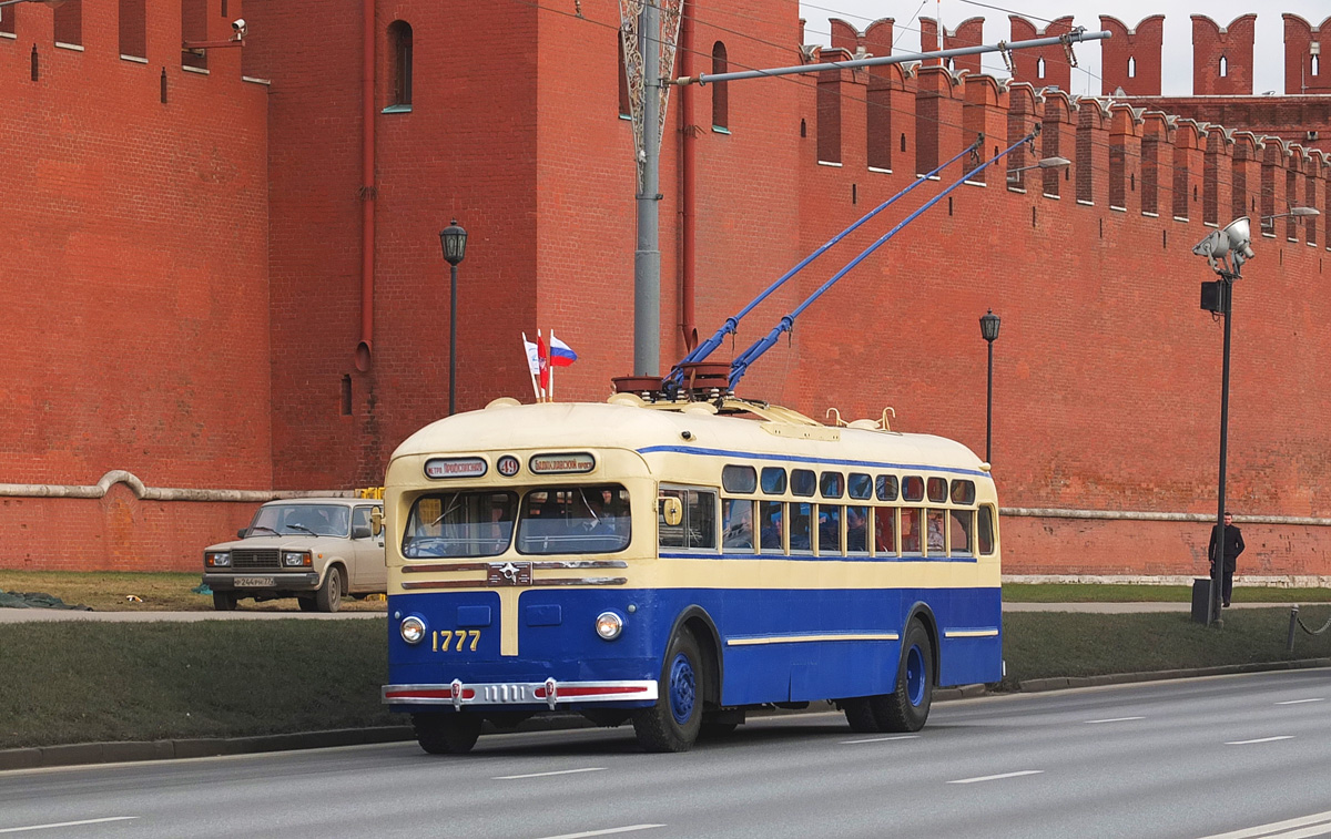 Москва, МТБ-82Д № 1777; Москва — Парад к 81-летию троллейбуса 15 ноября 2014
