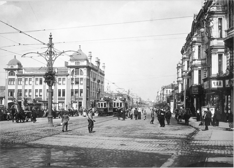 Москва, Ф (Балтийский) № 468; Москва — Исторические фотографии — Электрический трамвай (1898-1920)