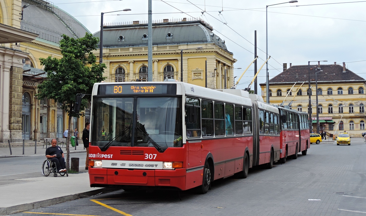 Будапешт, Ikarus 435.81F № 307