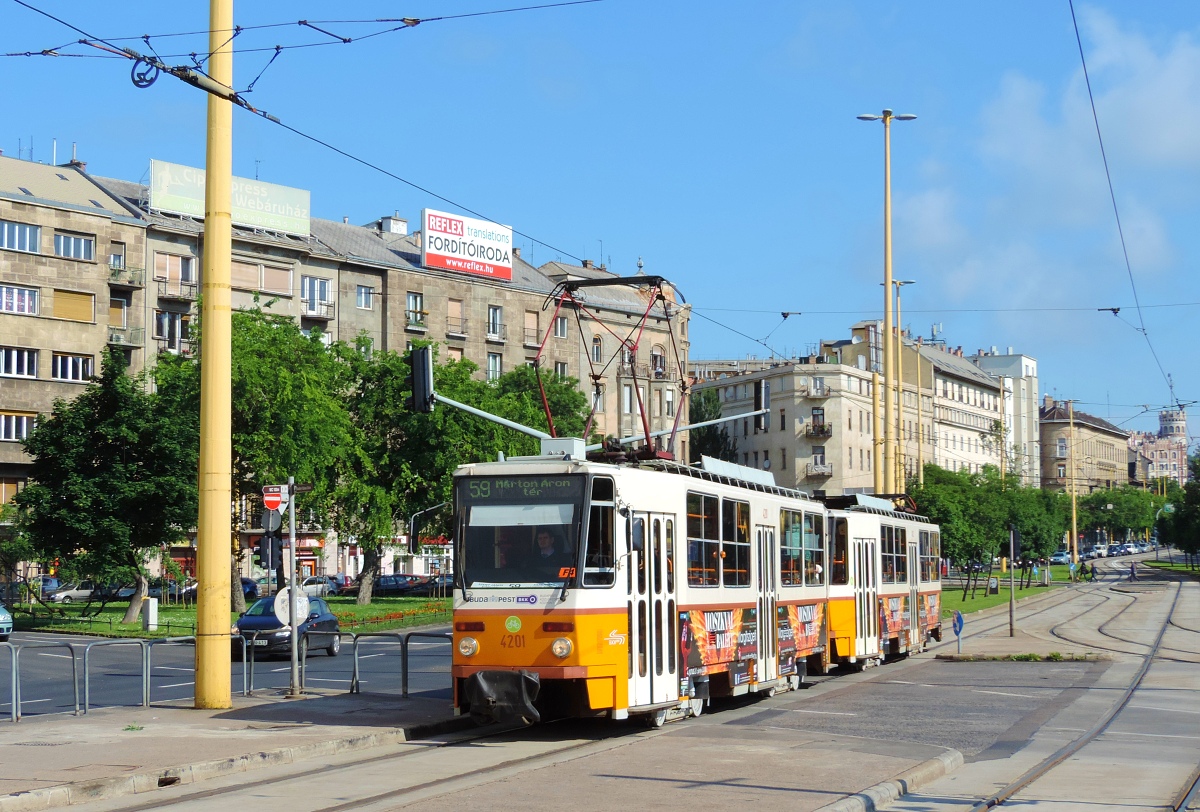 Будапешт, Tatra T5C5K2 № 4201