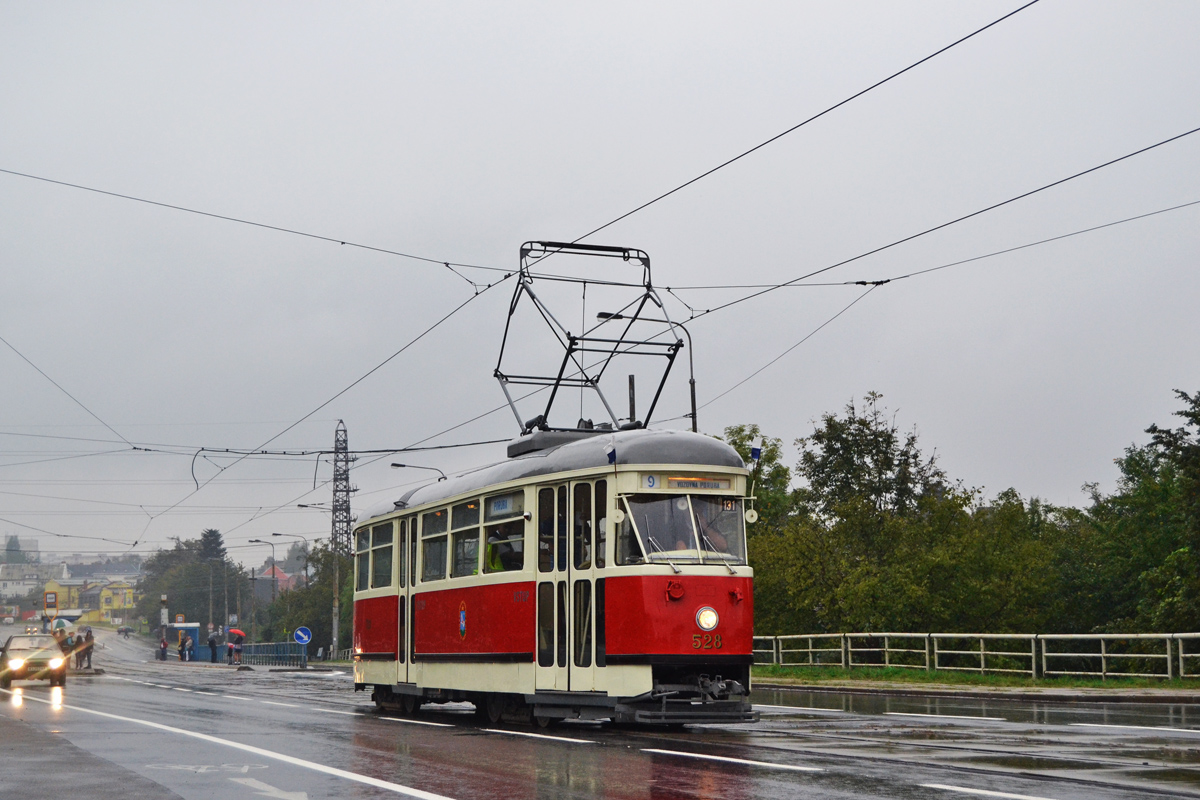 Острава, Tatra T1 № 528; Острава — 11.9.2014 — Трамвайный парад в честь 120-летия общественного транспорта в Остраве