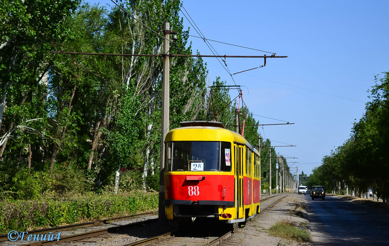 Волжский, Tatra T3SU № 88
