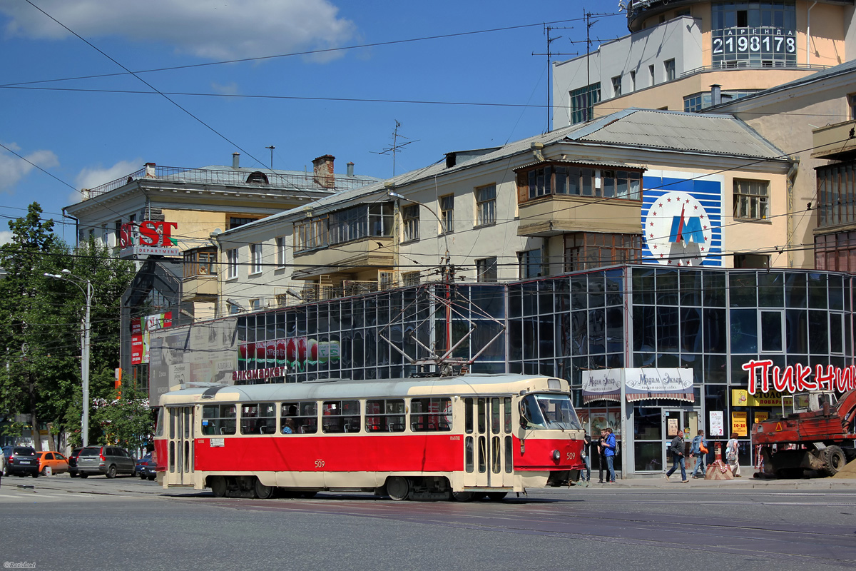 Екатеринбург, Tatra T3SU (двухдверная) № 509