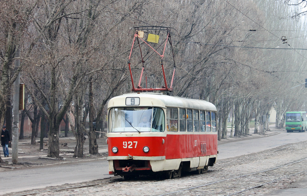 Донецк, Tatra T3SU № 927 (3927)