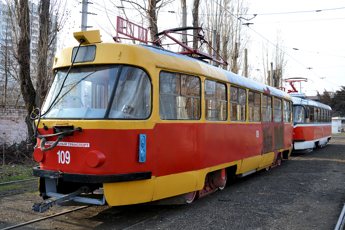 Краснодар, Tatra T3SU № 109