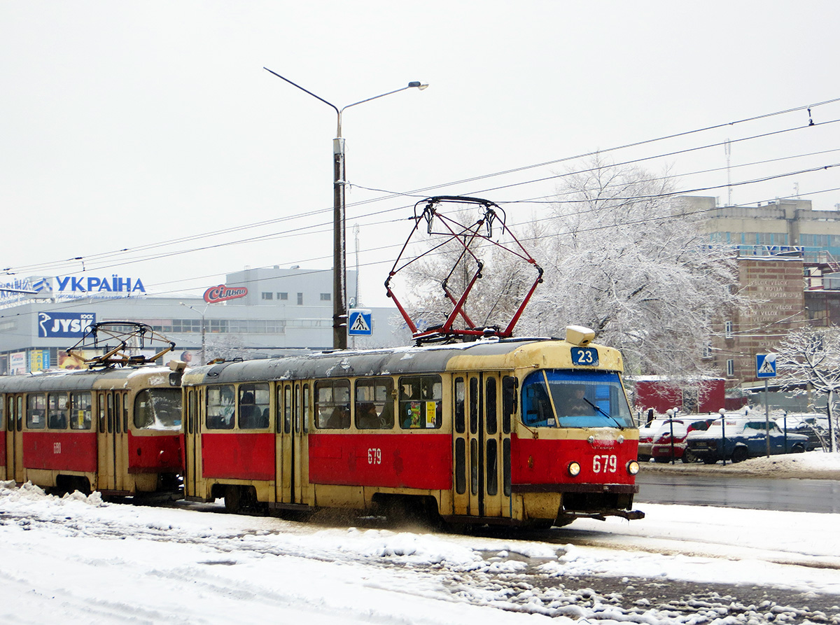 Харьков, Tatra T3SU № 679