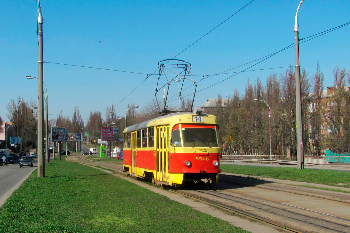 Киев, Tatra T3SU № 5546