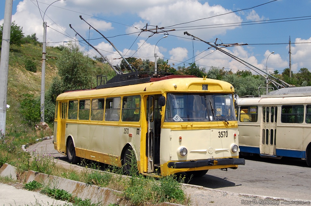 Крымский троллейбус, Škoda 9Tr21 № 3570