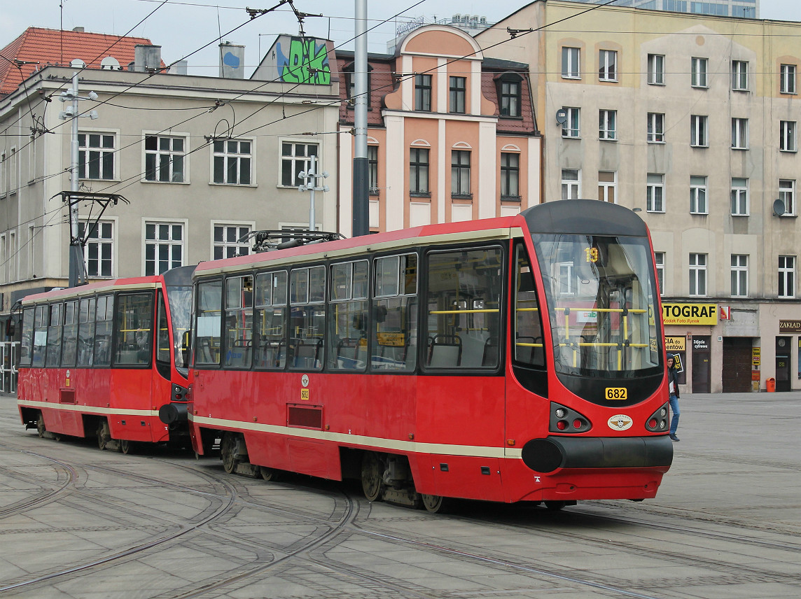 Силезские трамваи, Konstal 105N-HF11AC № 682