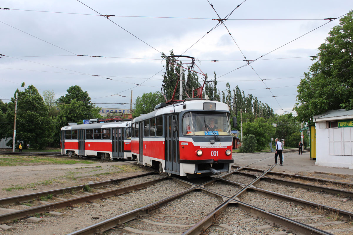 Краснодар, Tatra T3SU КВР ТРЗ № 001 Краснодар, Tatra T3SU КВР ТРЗ № 001