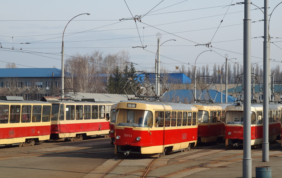 Киев, Tatra T3SU № 5951