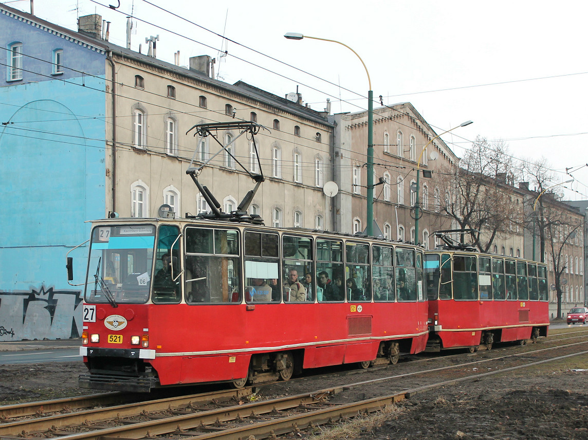 Силезские трамваи, Konstal 105Na № 521