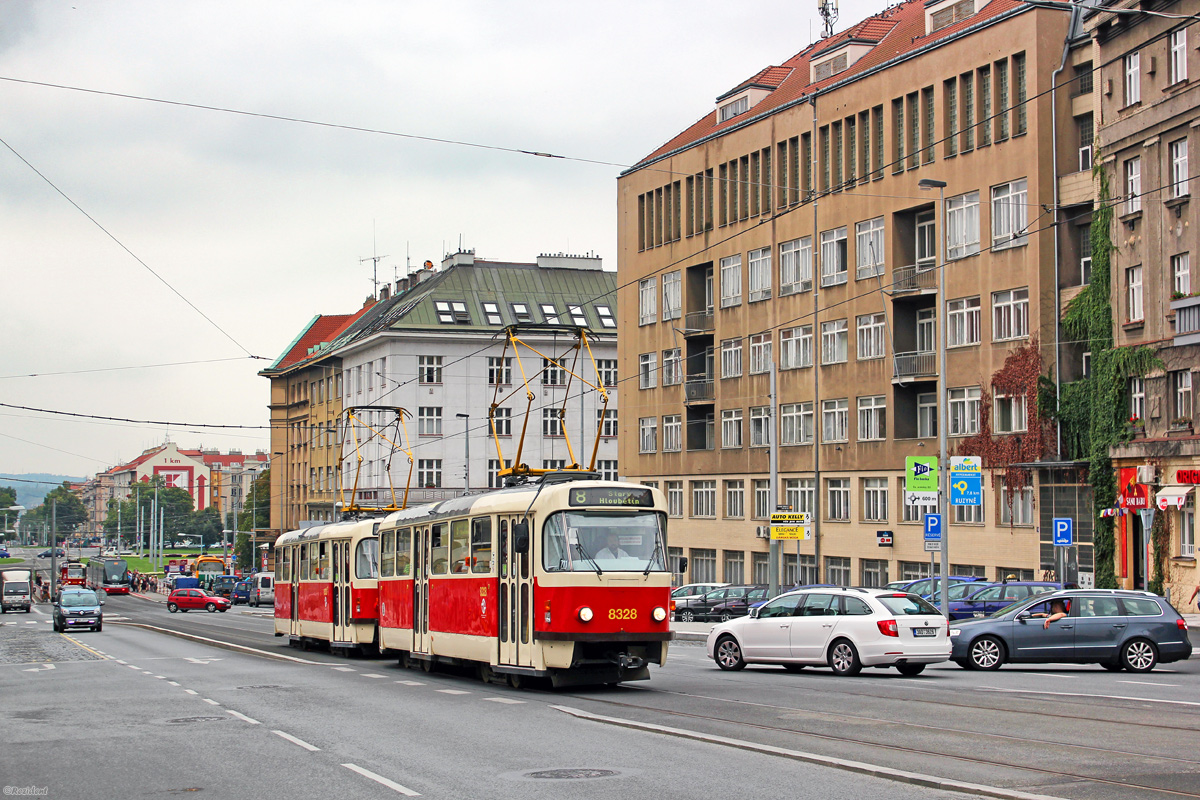 Прага, Tatra T3R.P № 8328