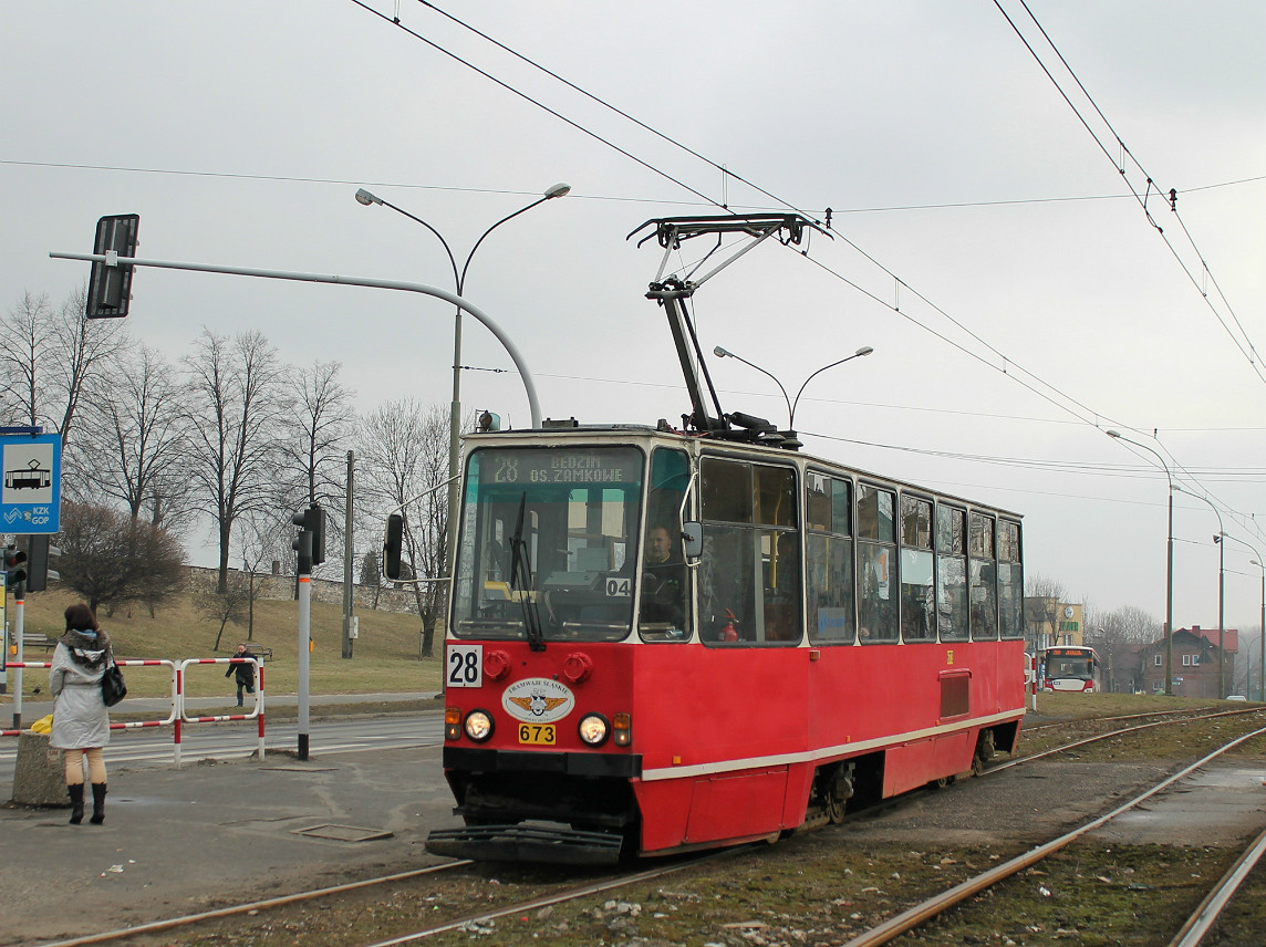 Силезские трамваи, Konstal 105Na № 673