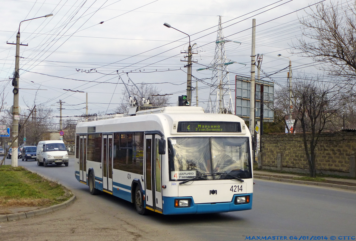 Крымский троллейбус, БКМ 32102 № 4214