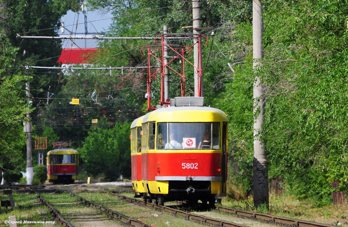 Волгоград, Tatra T3SU № 5802