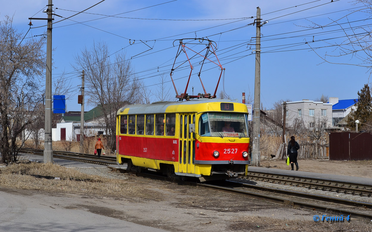 Волгоград, Tatra T3SU (двухдверная) № 2527